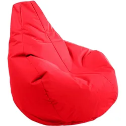 Sitzsack KINZLER "Gamer", rot, B:100cm H:100cm, Polyester, Sitzsäcke