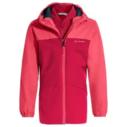 VauDe Kinder Escape 3in1 Jacket - 104 - crocus/pink