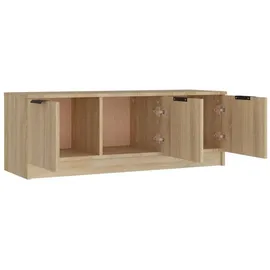 vidaXL Sonoma-Eiche TV-Schrank 102x35x36,5 cm Holzwerkstoff