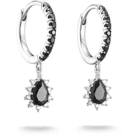 Thomas Sabo Creolen True Romance schwarz, silber 74864311 2,5cm