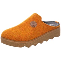 Rohde Damen Hausschuhe Pantoffeln Softfilz Foggia 6120, Größe:41 EU, Farbe:Orange