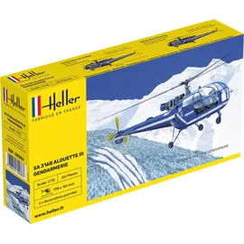 Heller 80286 1:72 SA 316 Alouette III Gendarmerie