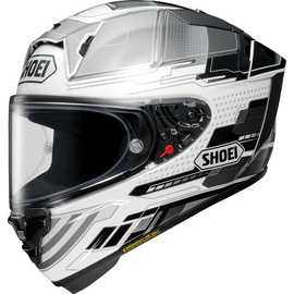 Shoei X-SPR Pro Proxy, Integralhelm - Weiß/Schwarz/Grau - S