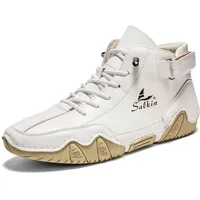 Winter Barfußschuhe Herren Barfuss Schuhe Barfussschuhe Barfußschuh Fußkleidung Leder Sport Barfuß-Schuhe Sneaker Turnschuhe Shoes Winterboots Herbstschuhe Boots - 42 EU