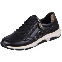 Remonte Damen D1S01 Sneaker, Schwarz, 36 EU