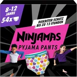 Pampers Ninjamas Pyjama Pants Mädchen 8-12 Jahre, Monatsbox