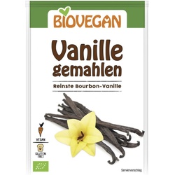 Biovegan Vanille gemahlen bio