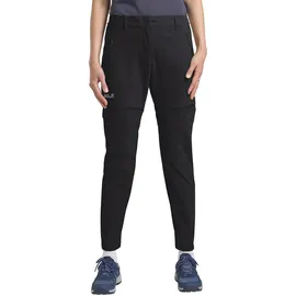 Jack Wolfskin Hikeout Zip Away Hosen Schwarz 36