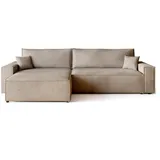 bromarkt Ecksofa Beige, & Couches, Wohnlandschaften, Ecksofas