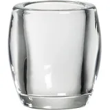 Bolsius Teelichthalter Glas transparent