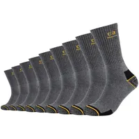 Camano Unisex Socken WORK 9er Pack Grau