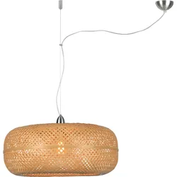GOOD & MOJO Hängeleuchte "Palawan", beige (natur), Lampen, Pendelleuchte, Pendellampe