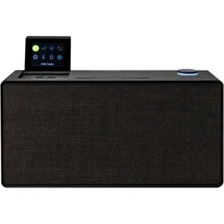 PURE Digitalradio (DAB+) "Evoke Home", schwarz (coffee schwarz), Radios, zusätzliches CD Laufwerk