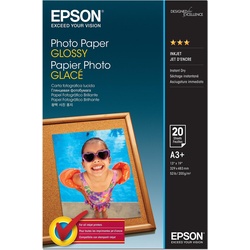 Epson Ink-Jet-Papiere (200 g/m2, A3+, 1 x), Fotopapier, Weiss