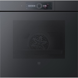 Combair V6000 60P AutoDoor Einbaubackofen Pyrolyse schwarz - 10 Jahre Garantie