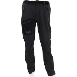 Maul Wander-Trekkinghose Eiger XT Zipp-Off (lange Hose und Bermudas in einem) dunkelgrau/caviar Herren