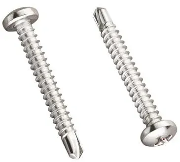 Bohrschraube Edelstahl 4,2×32 zur Befestigung des Profilunterteils auf der Metallunterkonstruktion