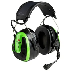 3M Peltor WS ALERT XPV Headset-App, grün, Kopfband, solarbetrieben, MultiPoint-Bluetooth, MRX21A1WS7