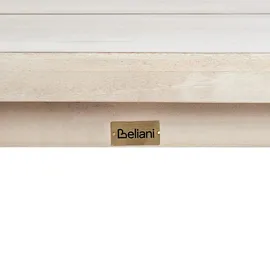 Beliani Azzanello Gartentisch 230 x 100 x 75 cm Hellbraun