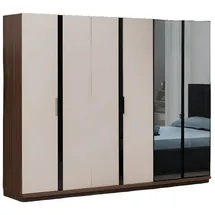 JV Möbel Kleiderschrank 64 x 217 x 260 cm Beige