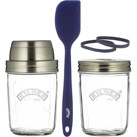 Kilner Sauerteig Starter Set Glas 350 ml 5 St.
