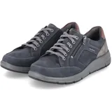 Josef Seibel Herren Low-Top Sneaker Giuseppe 08,Weite G (Normal),Wechselfußbett,Plateausohle,Halbschuhe,Turnschuhe,Indigo-Kombi,43 EU | 43