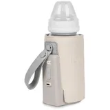 lionelo Thermup Go Plus - bærbar flaskevarmer | Farve Beige_Sand