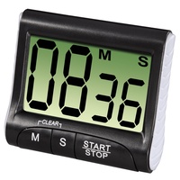 Xavax Digitaler Küchentimer mit Timer- und Stopp-Uhr-Funktion (Befestigung via