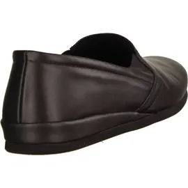 ROHDE Viborg 6402 Herren Schuhe Hausschuhe Leder, Größe:45 EU, Farbe:Schwarz - 45