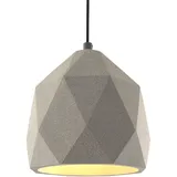 Paco Home FREE-TOWN 1-flg. Ø 18 cm rund grau