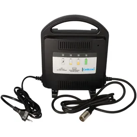 Akkuman Ladegerät mit XLR-Stecker für Bleiakkus 24 V 8 A
