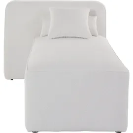Home Affaire Ottomane HOME AFFAIRE "Sundstrup", beige (natur), B:100cm H:76,5cm T:153cm, 93% Polyester, 6% Acryl, 1% Baumwolle, Sofas, Ottomane, Modulserie, individuelle Zusammenstellung