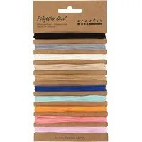 Creativ Company Polyesterschnur 0,6 mm 10 Farben 4 m