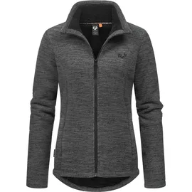 Ragwear Damen, weiche Strickjacke Übergangsjacke in Strick-Optik