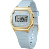 ICE-Watch ICE digit retro Tranquil blue - Blaue Damenuhr mit Plastikarmband - 022058 (Small)