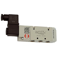 Riegler 5/2-Wegeventil elektropneumat., monostabil, G 1/4, 230 V, 50Hz