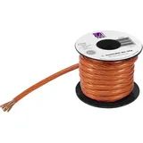 TRU Components 1564516 Massekabel 1 x 10mm2 Rot 5m