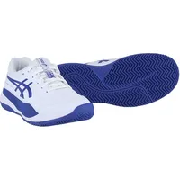 Asics Tennisschuhe Gel Resolution X Clay/Sandplatz weiss/kobaltblau Kinder