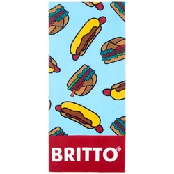 Britto Handtuch "HOTDOG" - B/L ca. 80,00x180,00