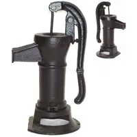 Apex Digital Schwengelpumpe Gusseisen SCHWARZ Handpumpe 55917 Handschwengelpumpe Gartenpumpe