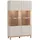 Home Affaire Highboard 90 x 146,5 x 35 cm Kaschmir / Weiß