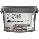 SCHÖNER WOHNEN GlimmerfarbeSilvershine Grey, 2,5 l,