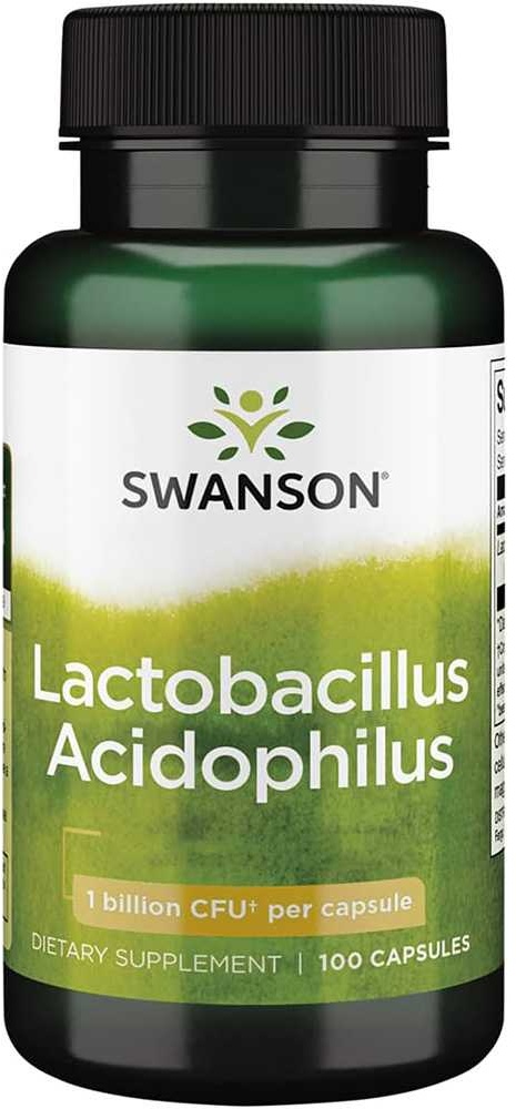Swanson, Lactobacillus Acidophilus, 100 Kapseln