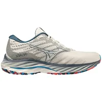Mizuno Wave Rider 26 Damen snow white/silver/ibiza blue 37