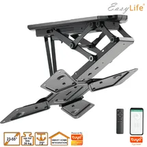 Easy Life EasyLife TV Deckenhalter Smart Home elektrisch schwenkbar 23 bis 55 Zoll VESA 400x400 Schwarz