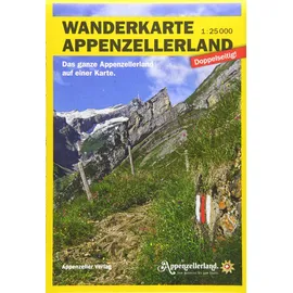Appenzeller Wanderkarte Appenzellerland.