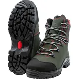 Oregon Schnittschutzstiefel Klasse 2 Fiordland Leder bis 300°C, 295469 Gr. 47 - Grün - 47