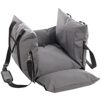 Flamingo Tier-Autobett Autositz Bobba grau grau