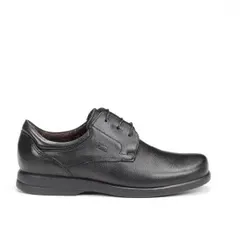 Fluchos für Herren. 6277-SANOTAN_NEGR Lederschuhe Profession schwarz (44), Wohnung, Schnürsenkel, Lässig, Klassisch