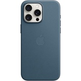 Apple iPhone 15 Pro Max Feingewebe Case mit MagSafe - Pazifikblau